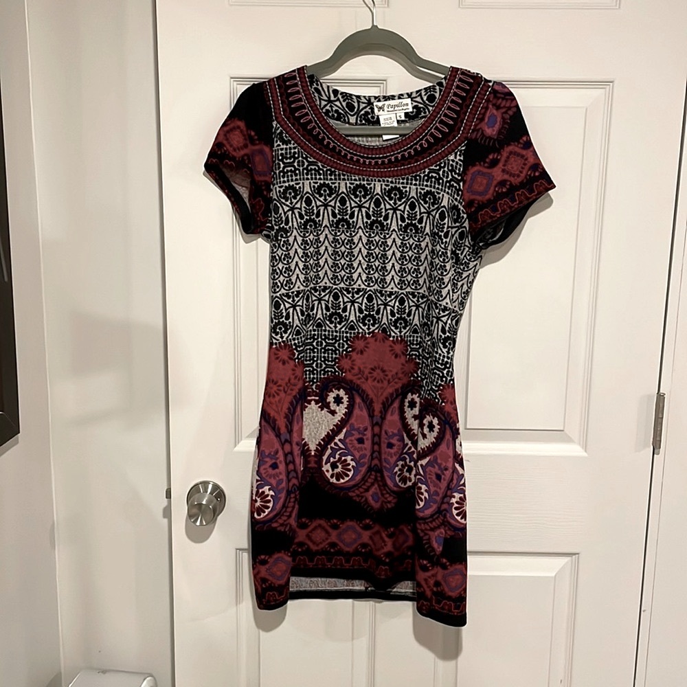 Papillon Short sleeve dress
